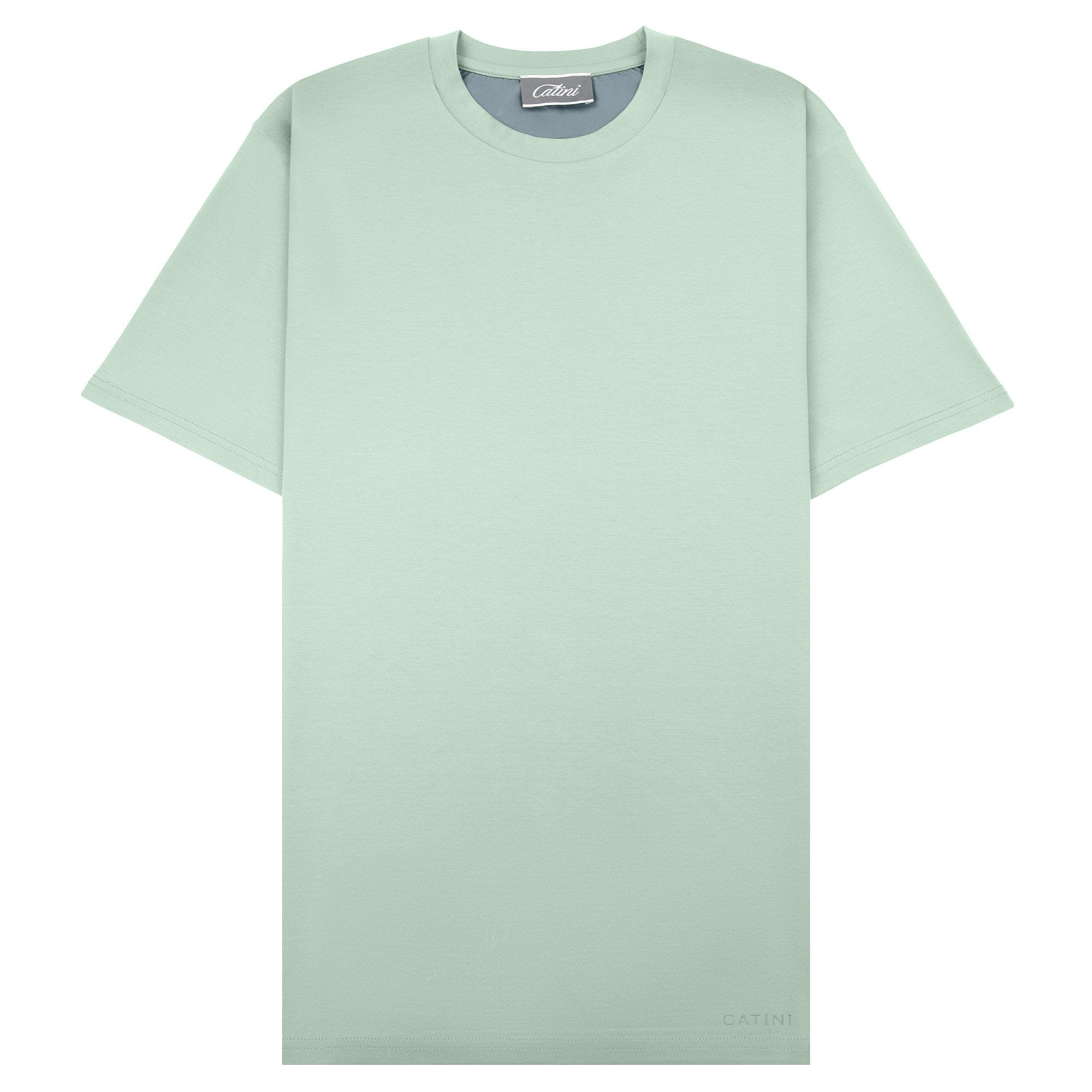Catini Firenze Plain T-shirt Frosted Jade