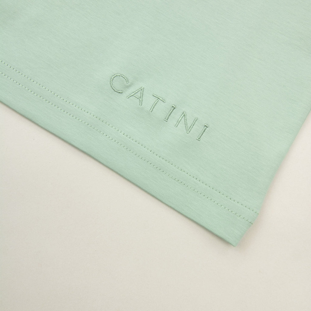 Catini Firenze Plain T-shirt Frosted Jade