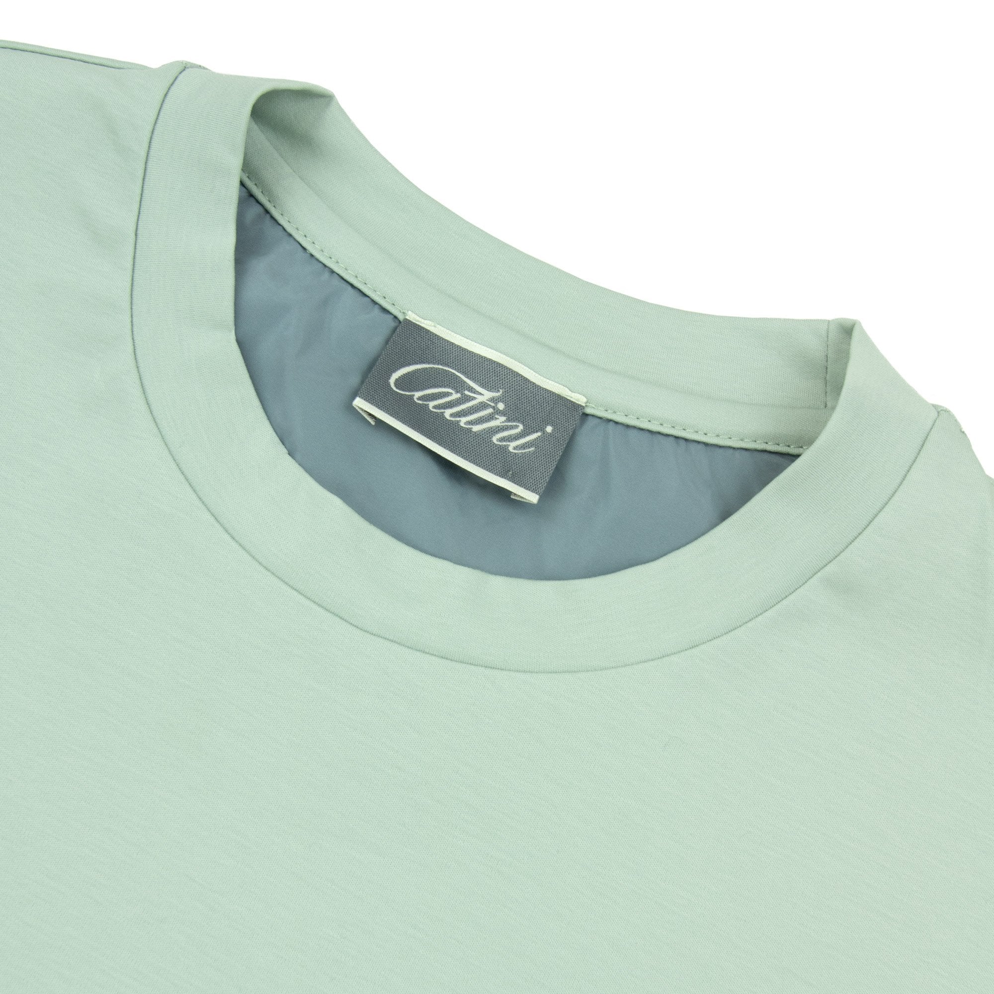 Catini Firenze Plain T-shirt Frosted Jade