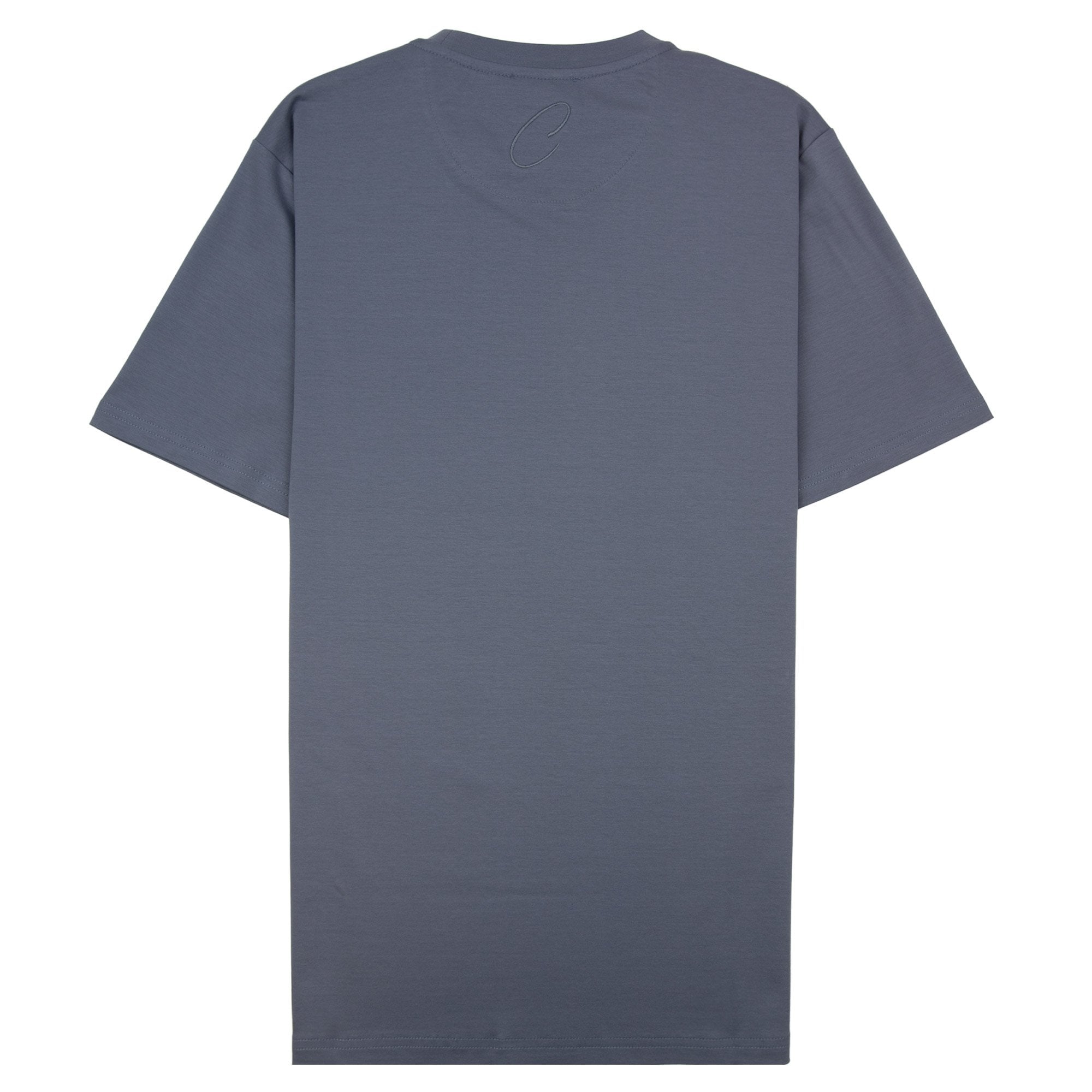 Catini Firenze Plain T-shirt Steel Blue