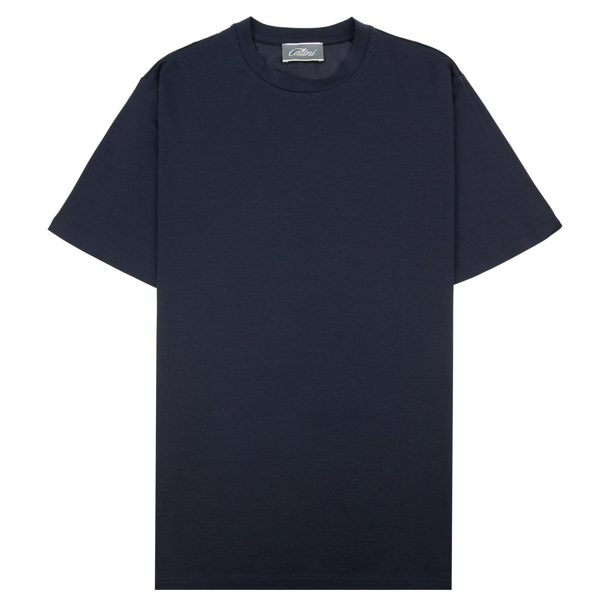 Catini Firenze Plain T-shirt Navy Blue