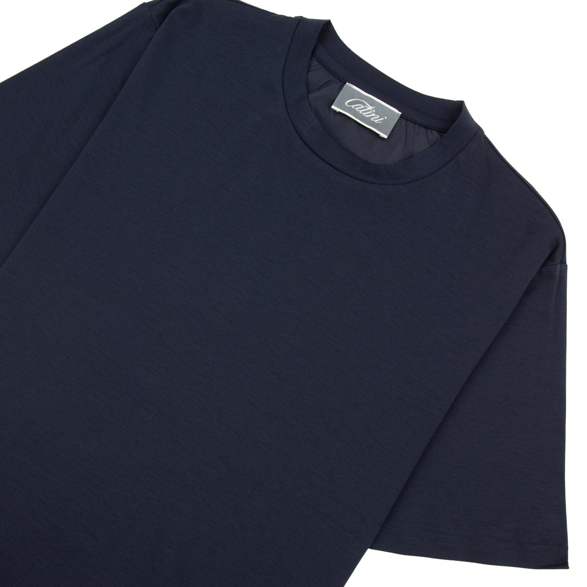 Catini Firenze Plain T-shirt Navy Blue