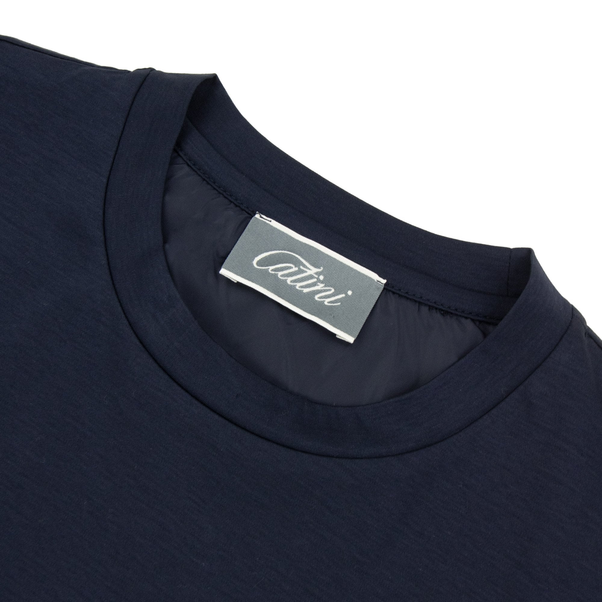 Catini Firenze Plain T-shirt Navy Blue