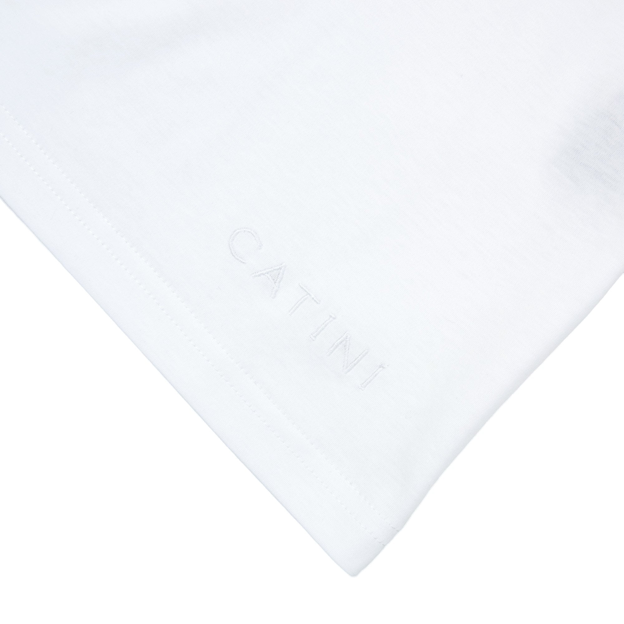 Catini Firenze Pocket T-shirt White/light Blue