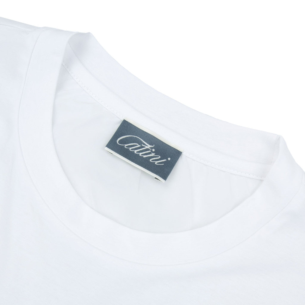 Catini Firenze Pocket T-shirt White/navy