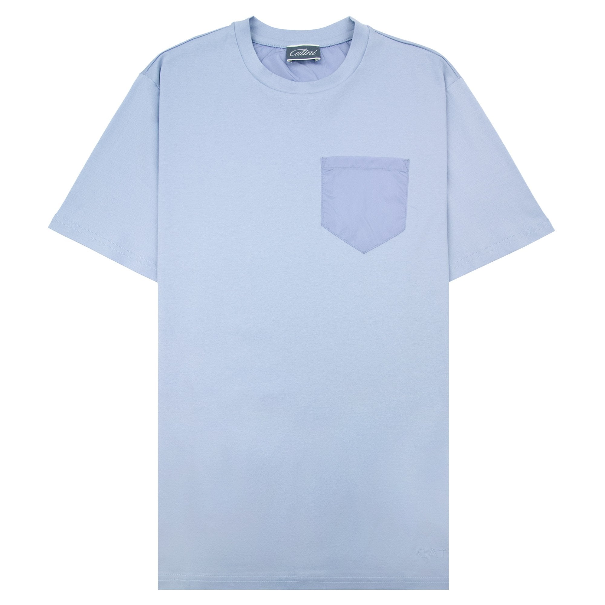 Catini Firenze Pocket T-shirt Light Blue