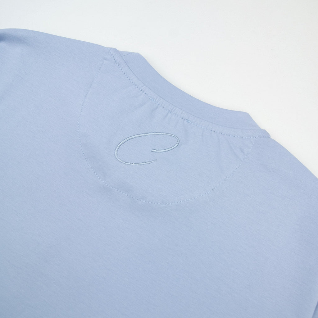 Catini Firenze Pocket T-shirt Light Blue/navy Blue