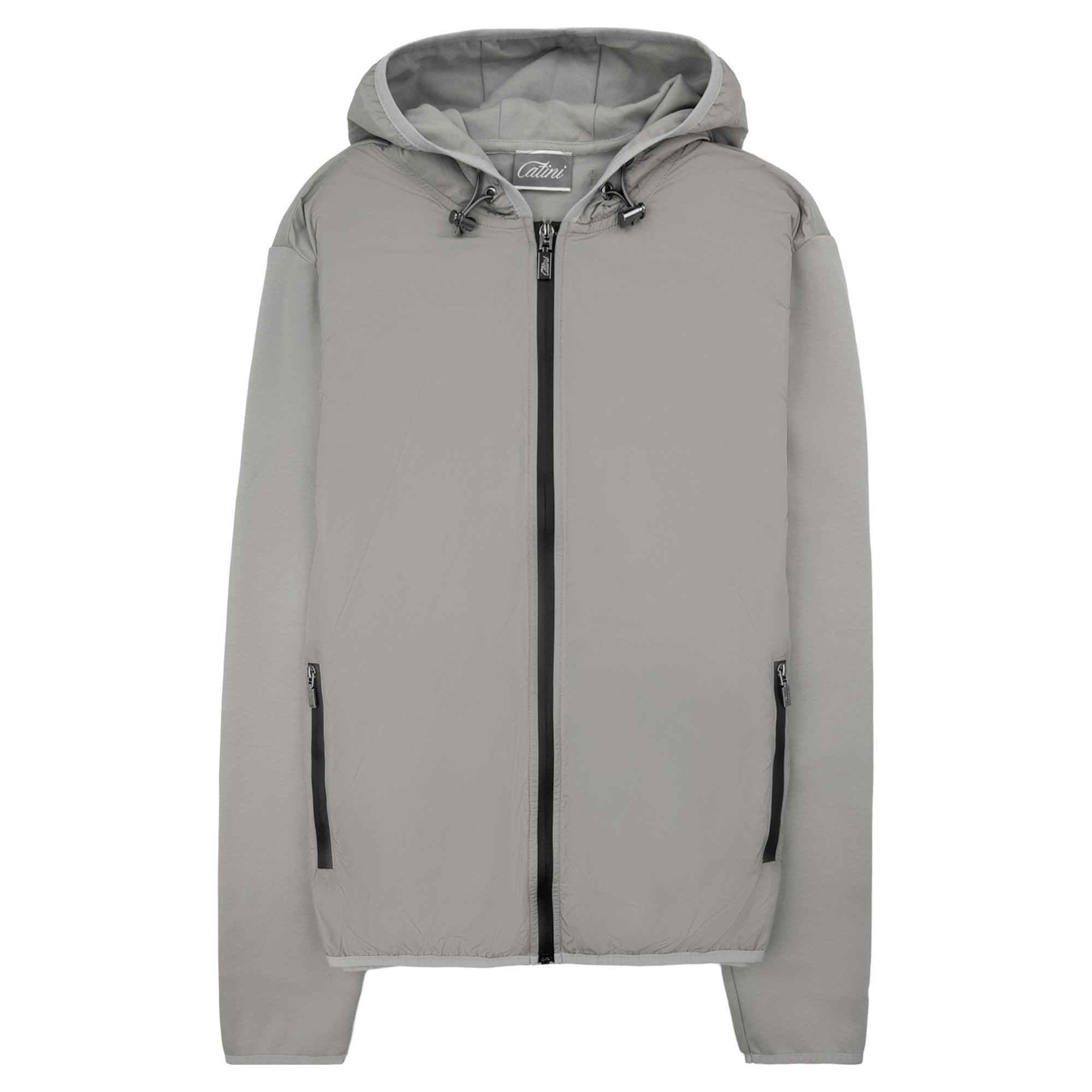 Catini Trentino Hooded Jacket Light Grey