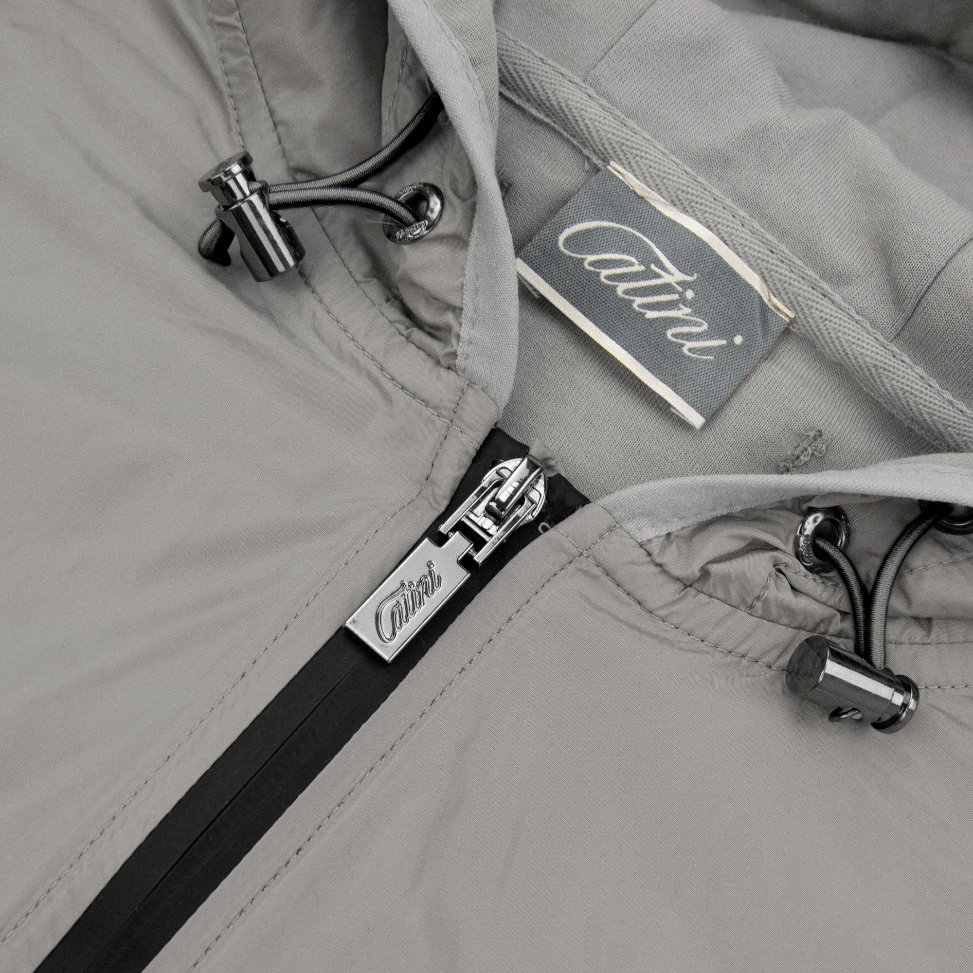 Catini Trentino Hooded Jacket Light Grey