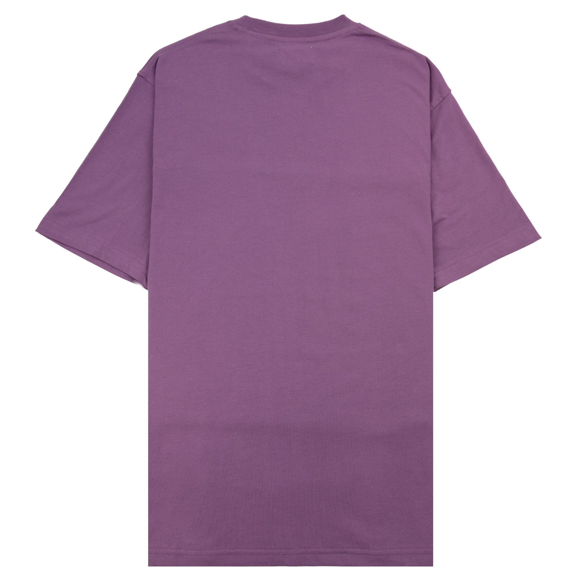 Aquascutum Club Check Panel T Shirt Purple 09