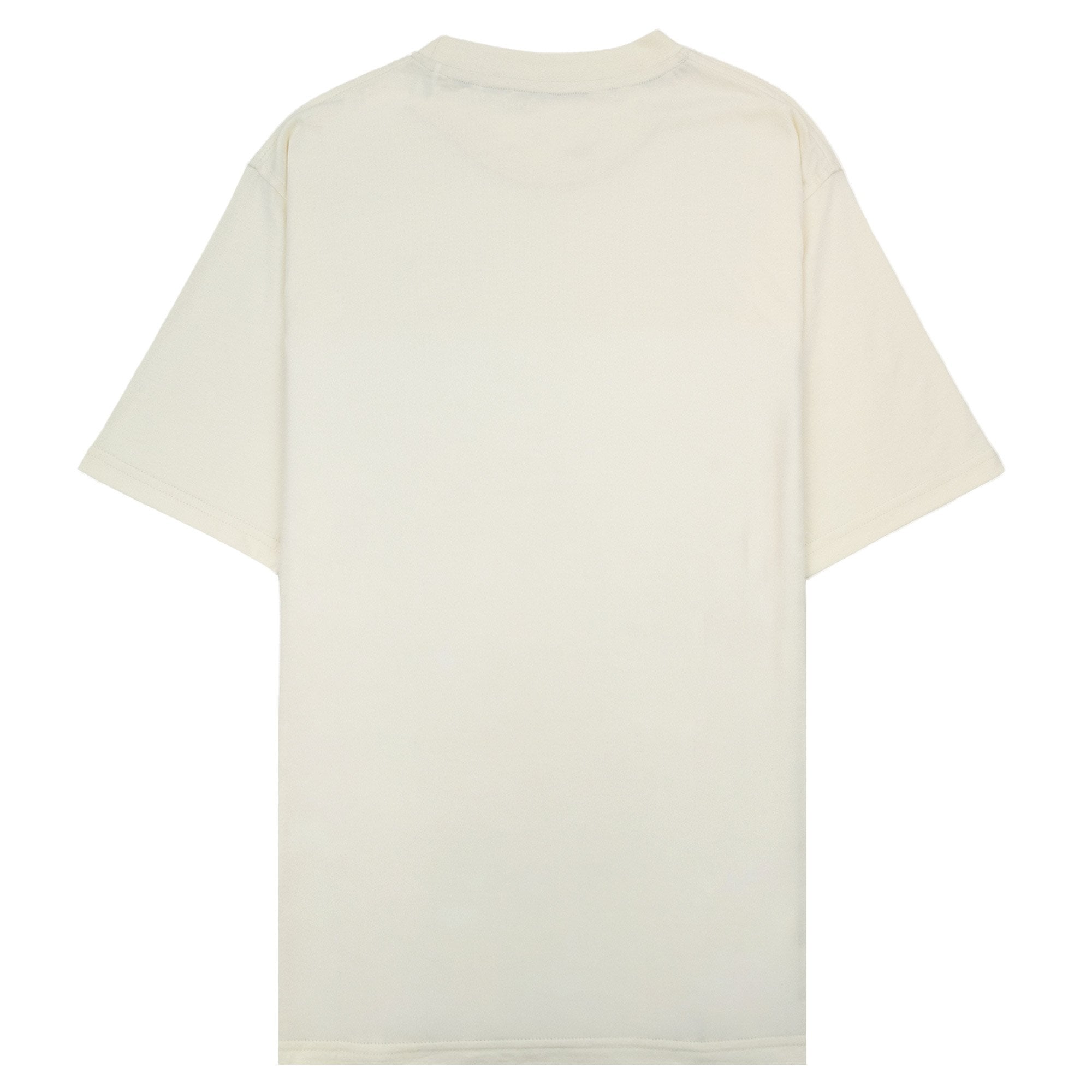 Aquascutum Club Check Panel T Shirt Old White