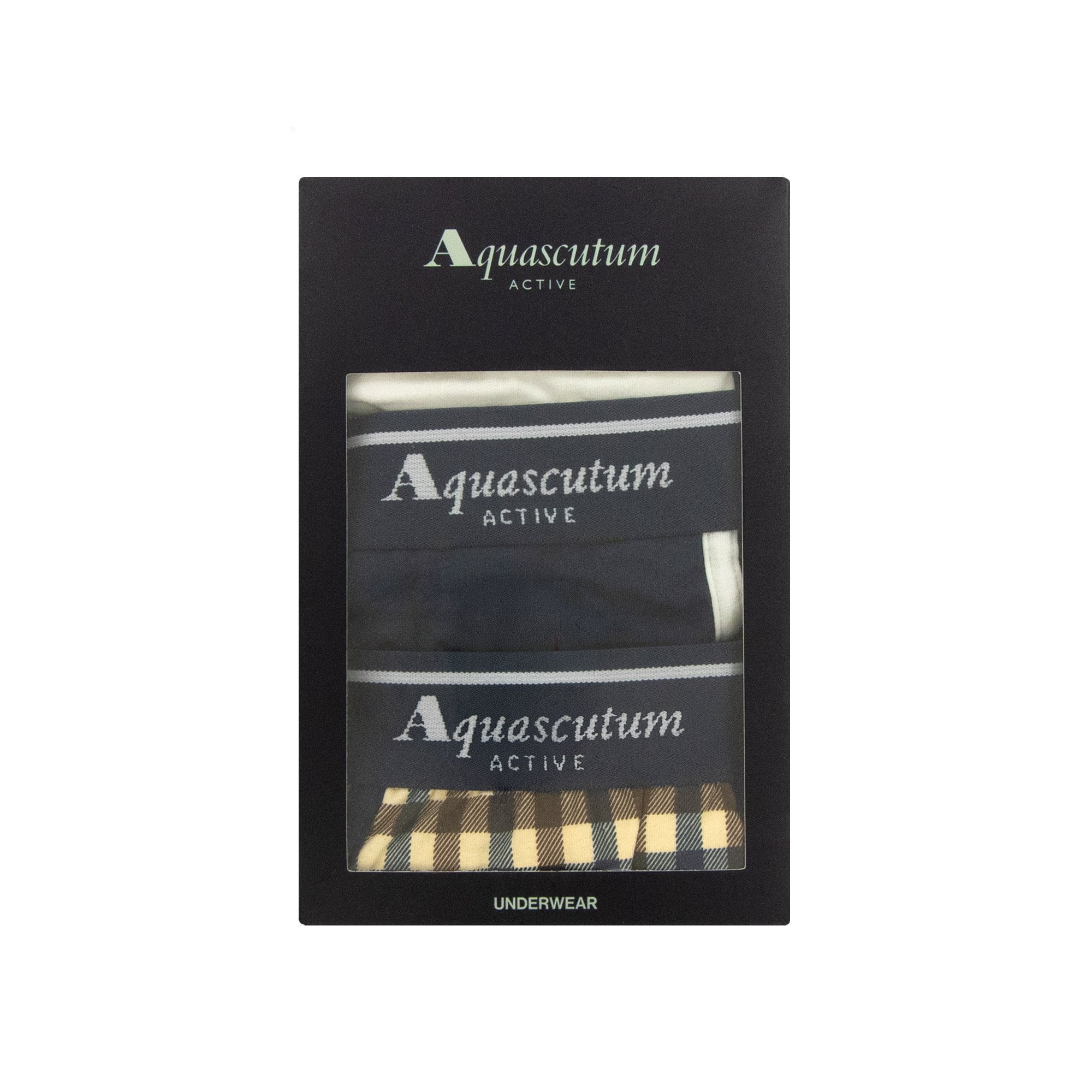 Aquascutum Active 3 Pack Underwear Multi