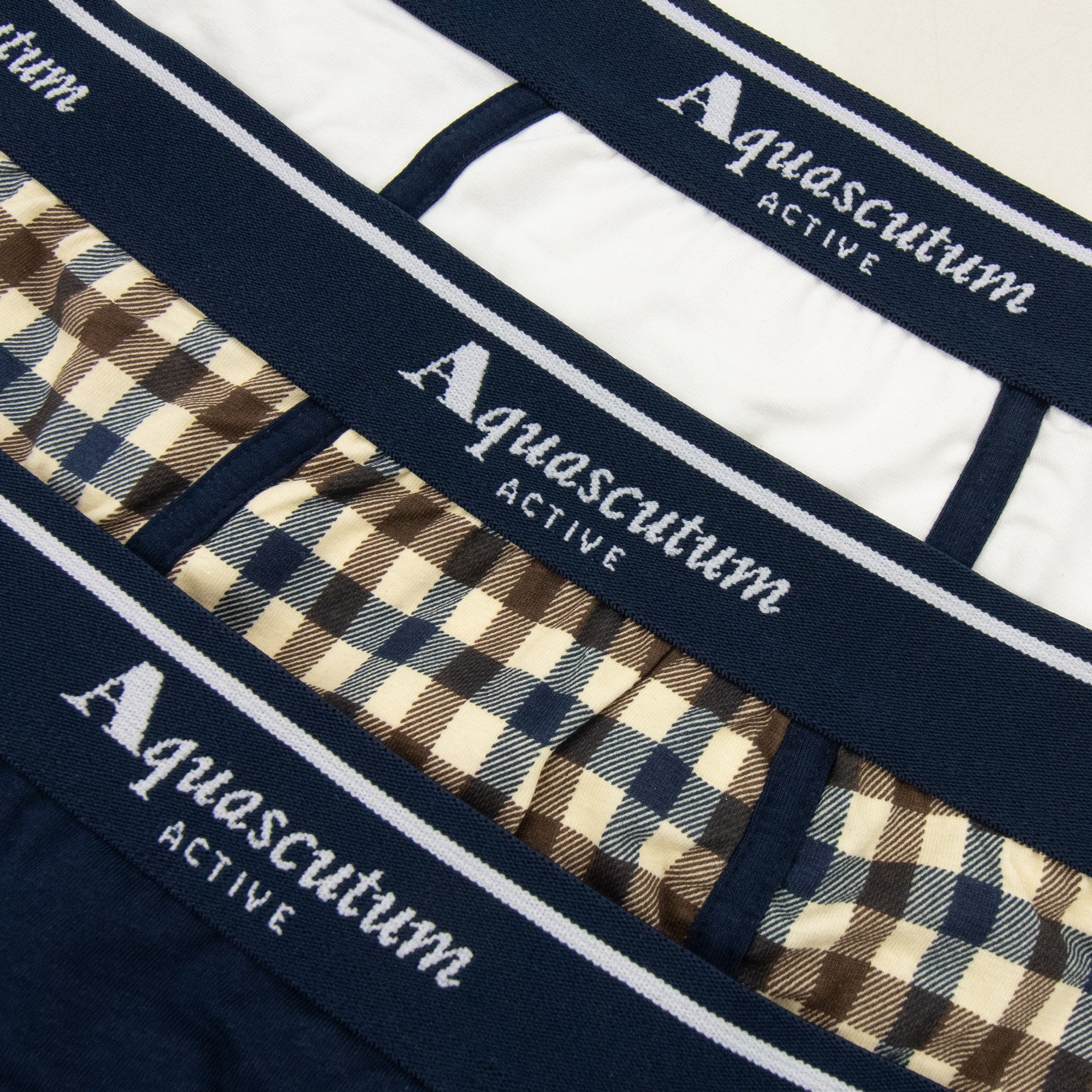 Aquascutum Active 3 Pack Underwear Multi