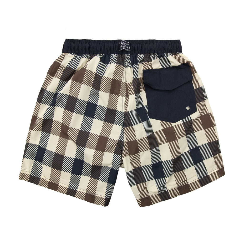 Aquascutum Macro Iconic Volley Shorts Macro Club Check 30