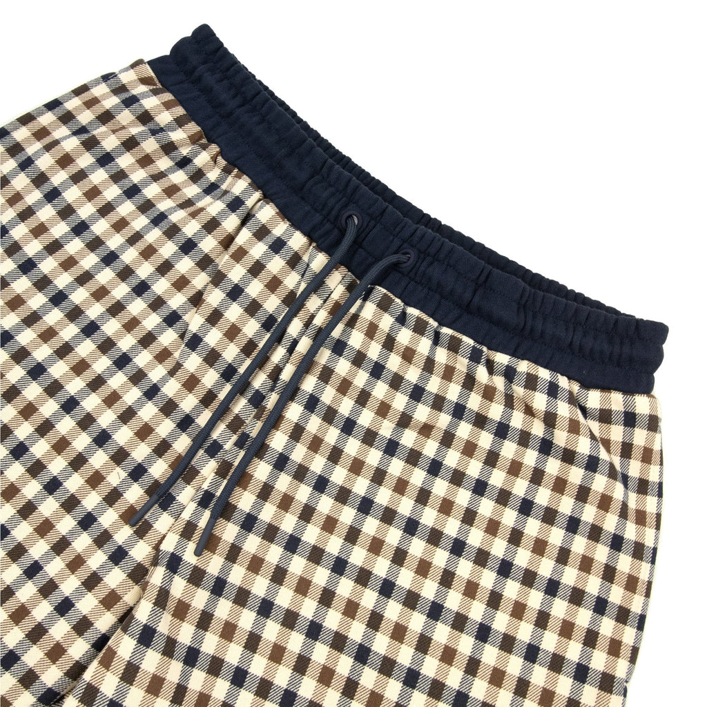 Aquascutum Club Check Shorts Navy 11