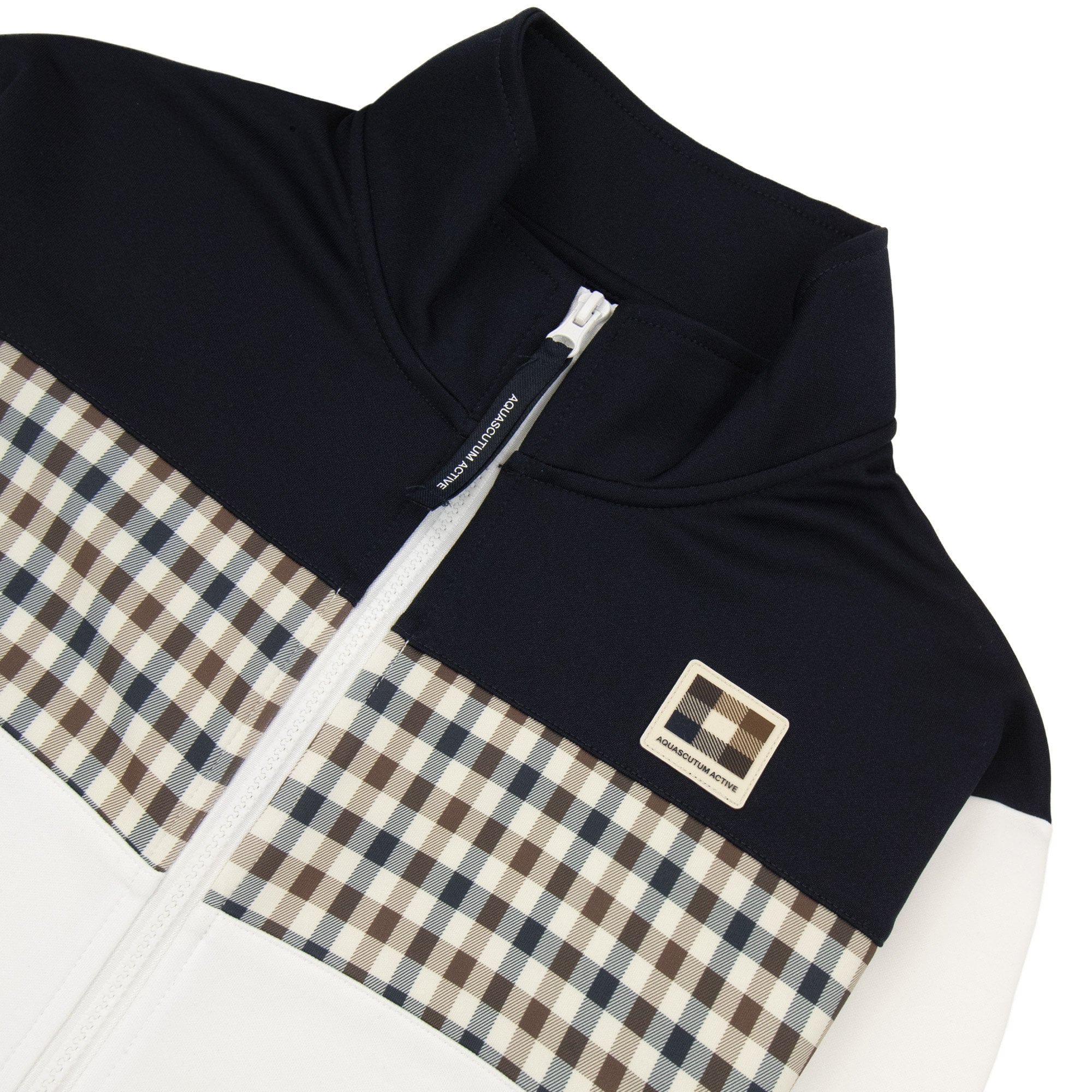 Aquascutum Cc Stripes Track Top Navy 11