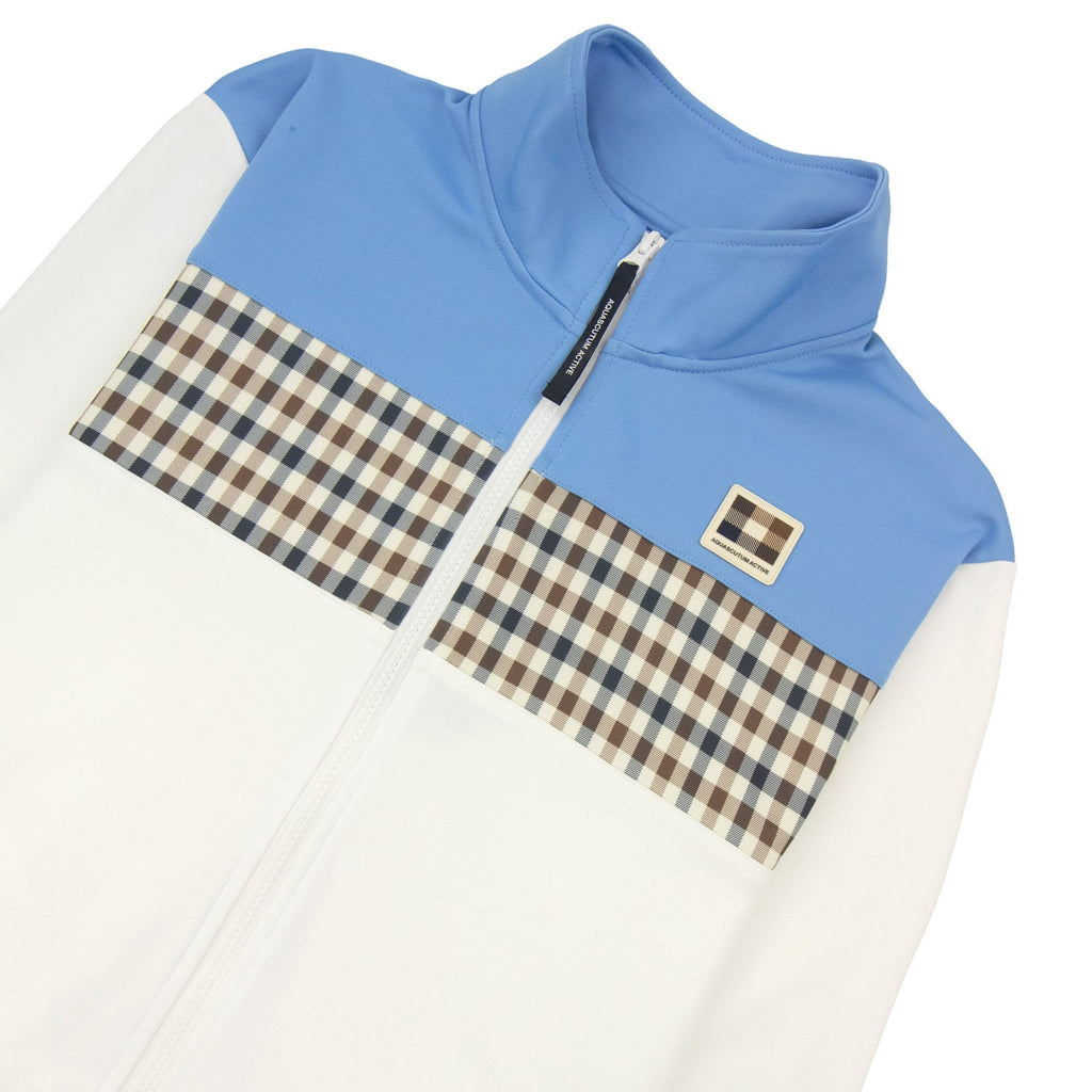 Aquascutum Cc Stripes Track Top Avio 18