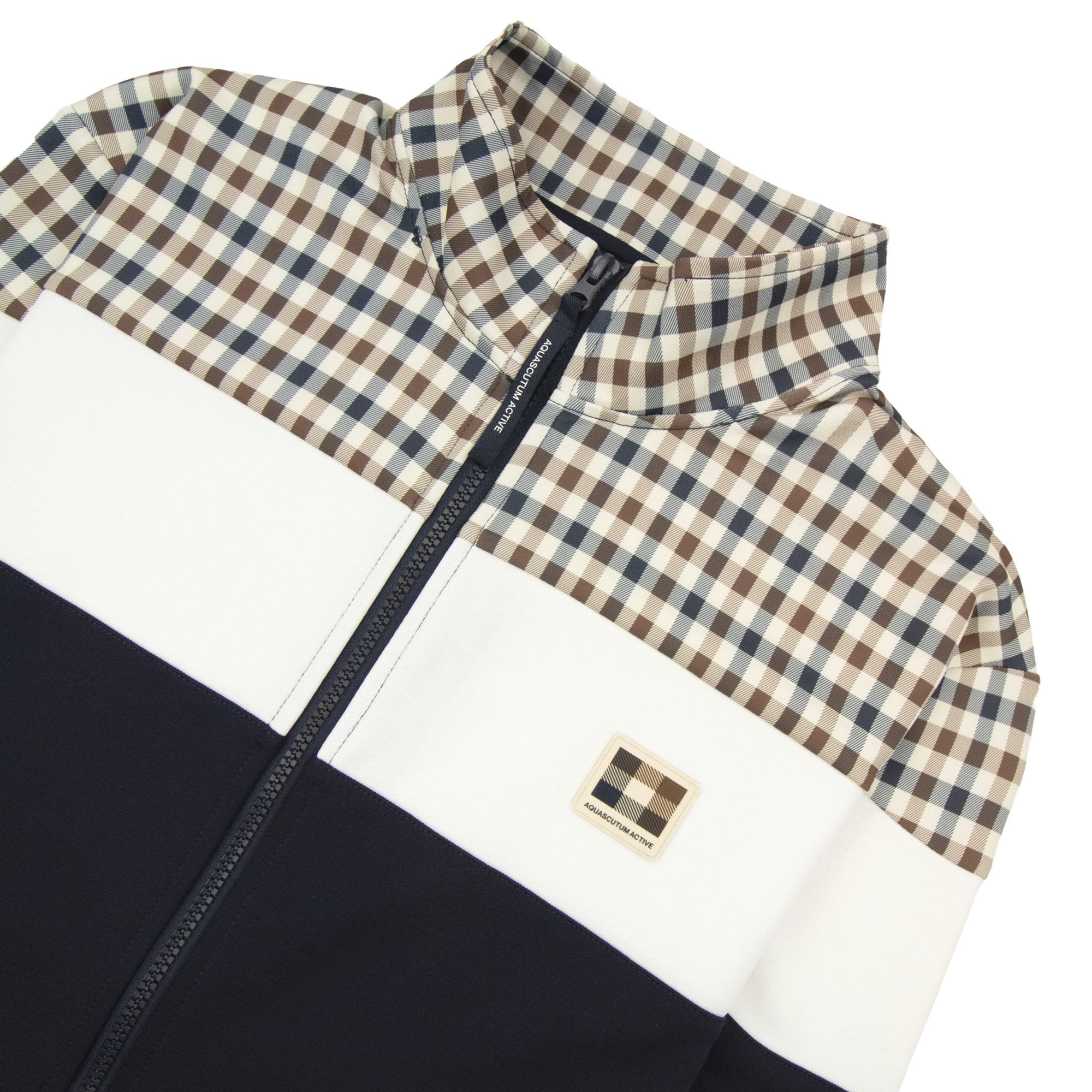 Aquascutum Cc Shoulder Track Top Navy 11