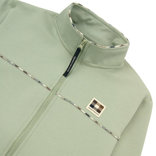 Aquascutum Piping Scuba Track Top Salvia 34