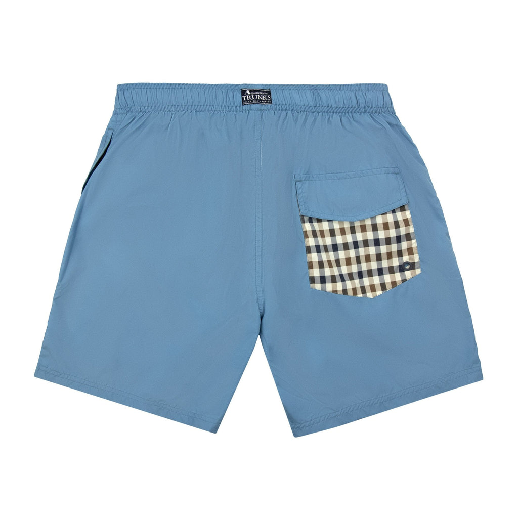 Aquascutum Club Check Pocket Beach Shorts Avio 18