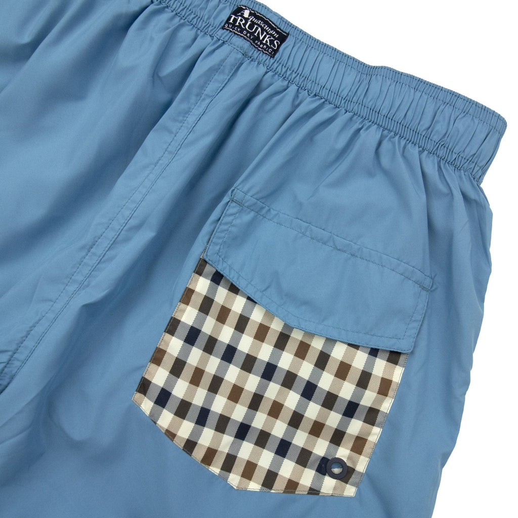 Aquascutum Club Check Pocket Beach Shorts Avio 18