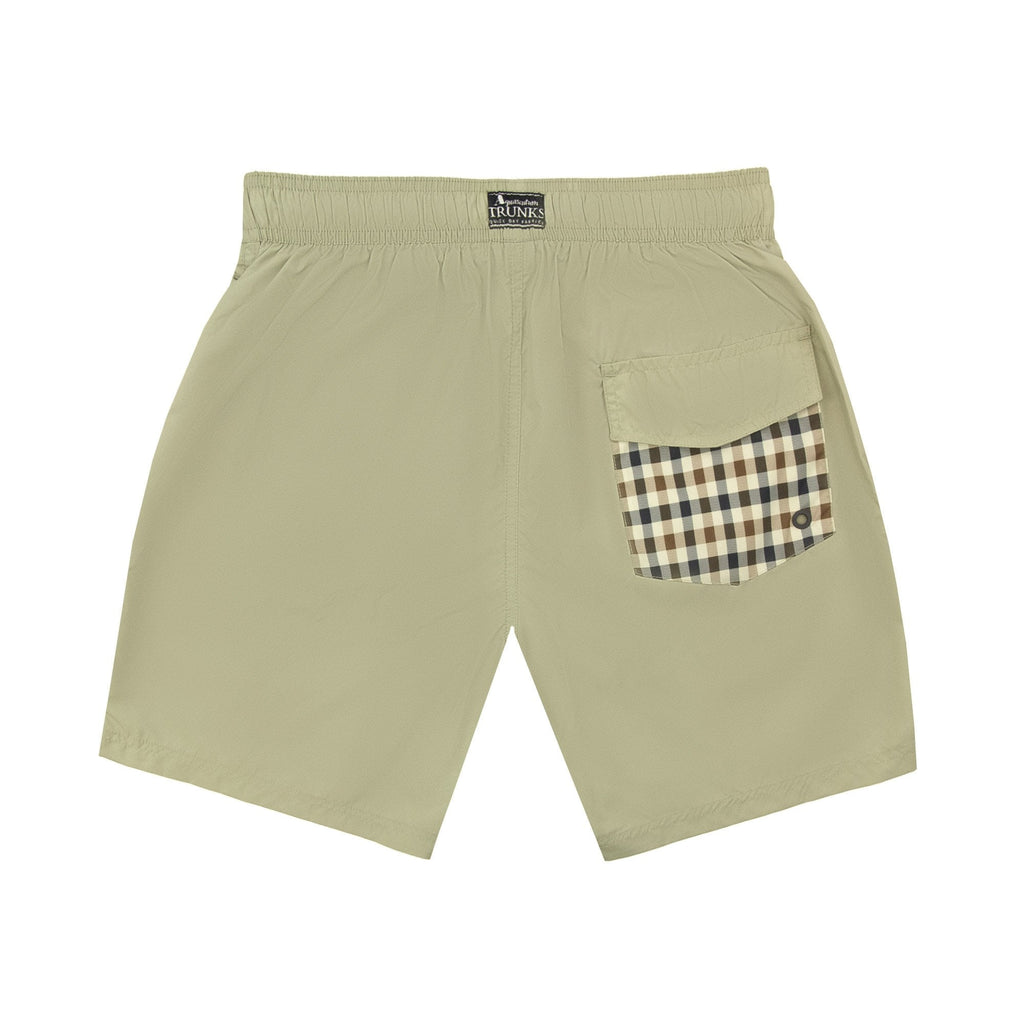 Aquascutum Club Check Pocket Beach Shorts Salvia 34
