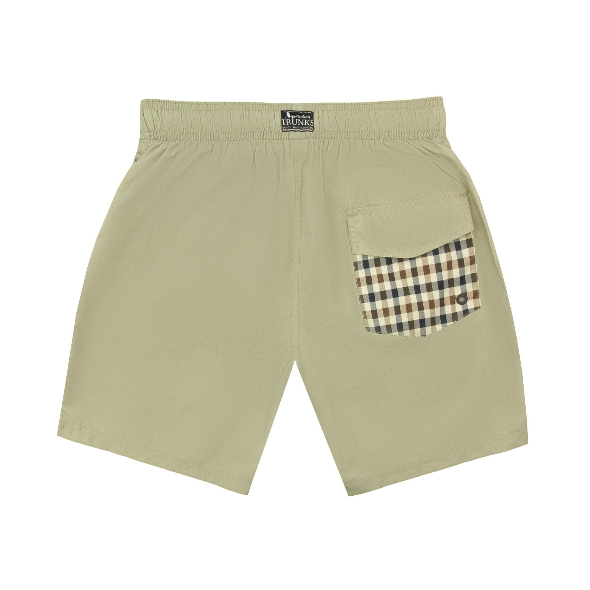 Aquascutum Club Check Pocket Beach Shorts Salvia 34