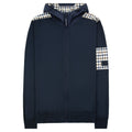 Aquascutum Lamina Pocket Fz Hoodie Navy