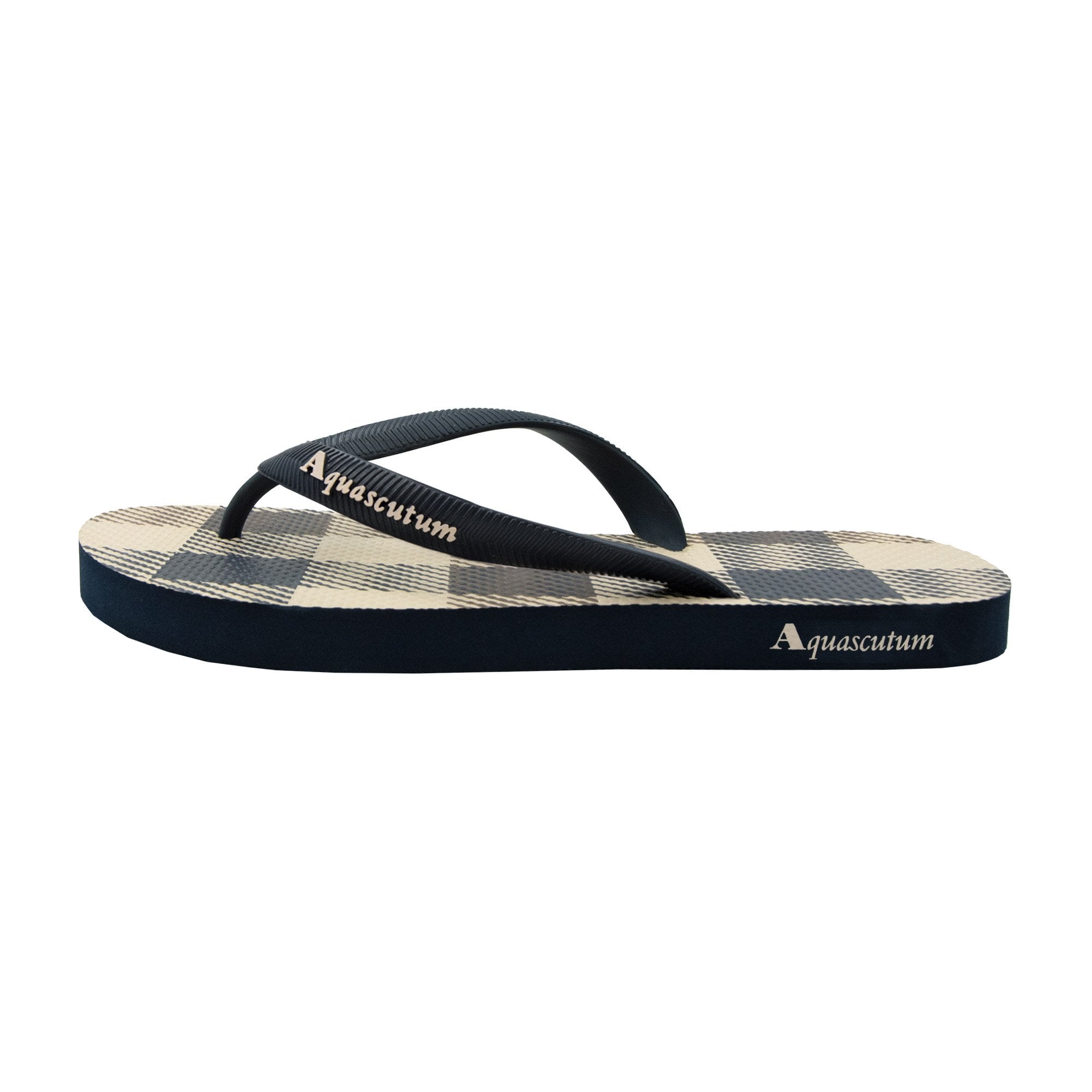 Aquascutum Macro Iconic Flip Flop Navy 11