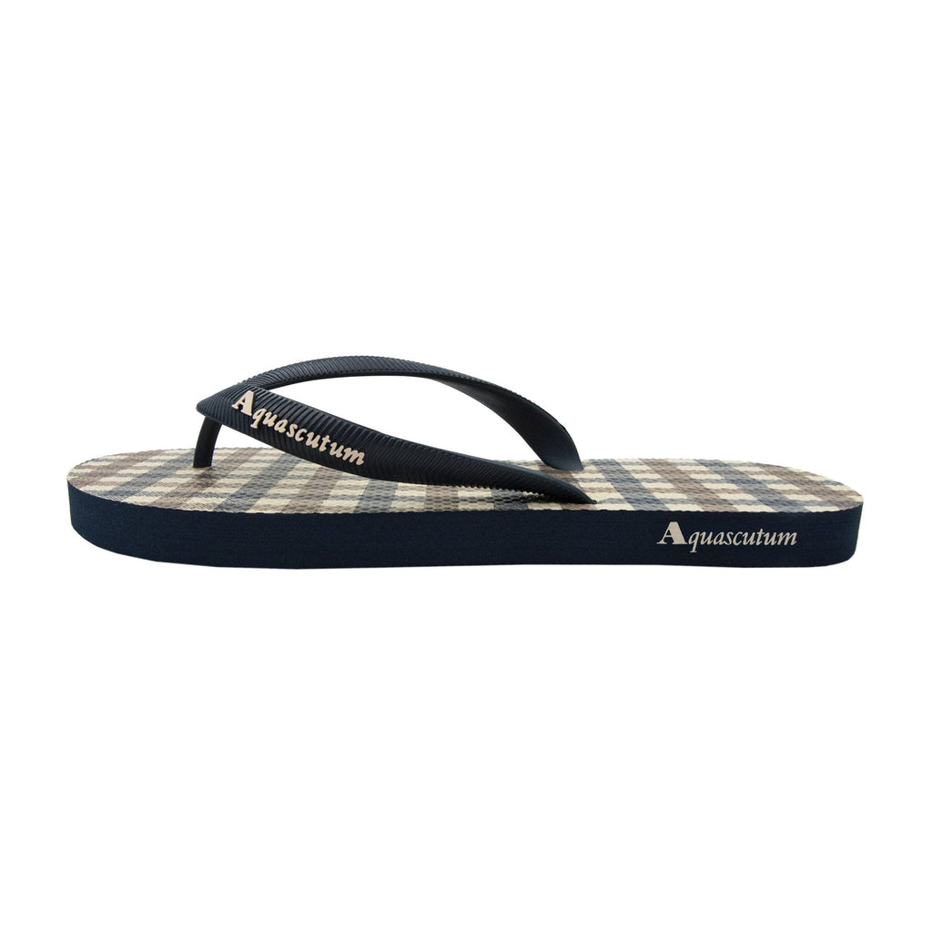 Aquascutum Iconic Flip Flop Navy 11