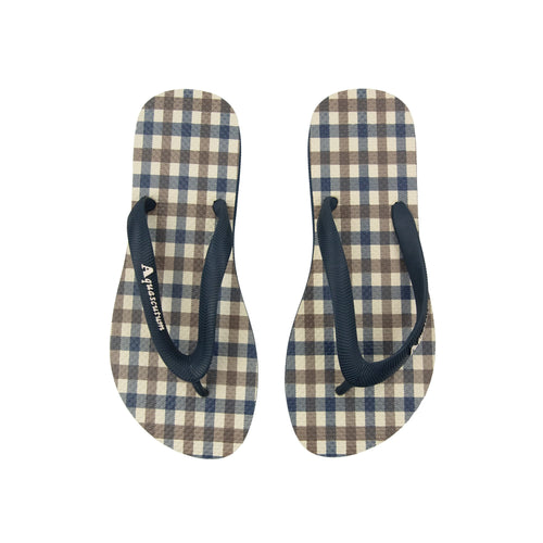 Aquascutum Iconic Flip Flop Navy 11