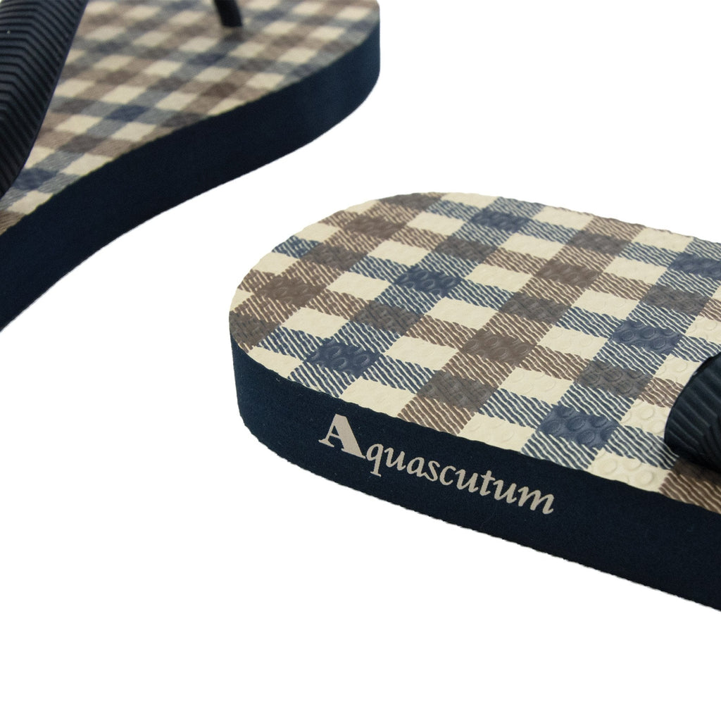 Aquascutum Iconic Flip Flop Navy 11