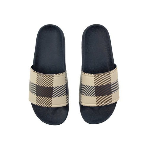 Aquascutum Macro Iconic Slippers Navy 11
