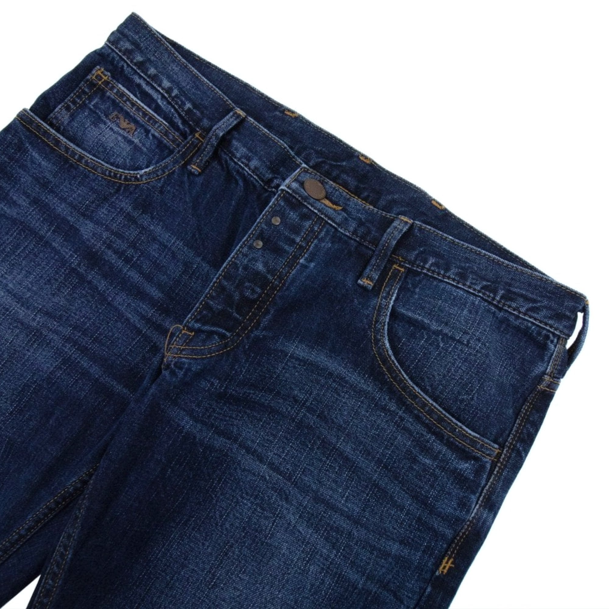 Emporio Armani Johnny Slim Fit Jean Navy