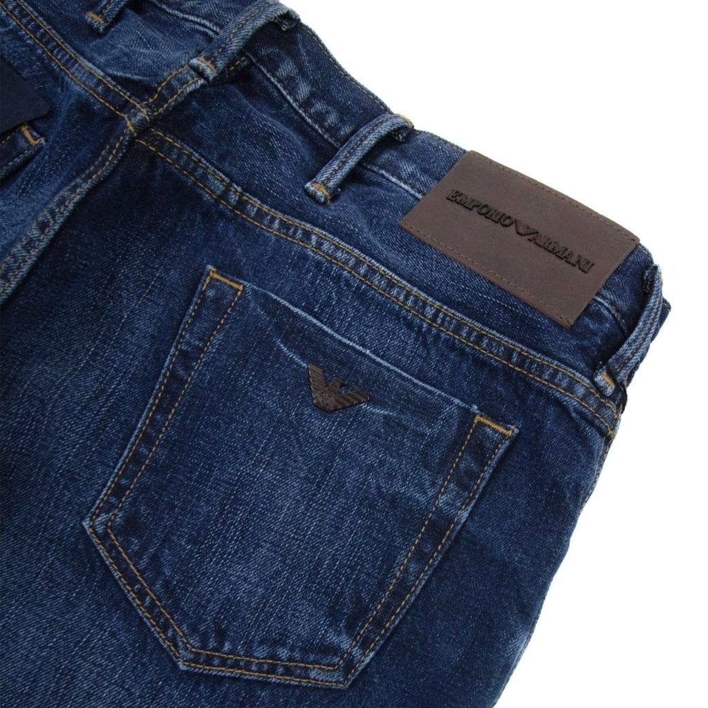 Emporio Armani Johnny Slim Fit Jean Navy