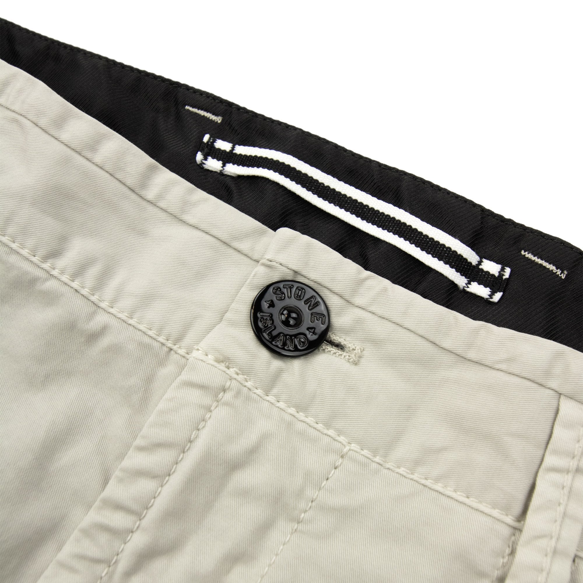 Stone Island 3100032 Stretch Regular Tapered Fit Cargo Trouser Pearl Grey V0061