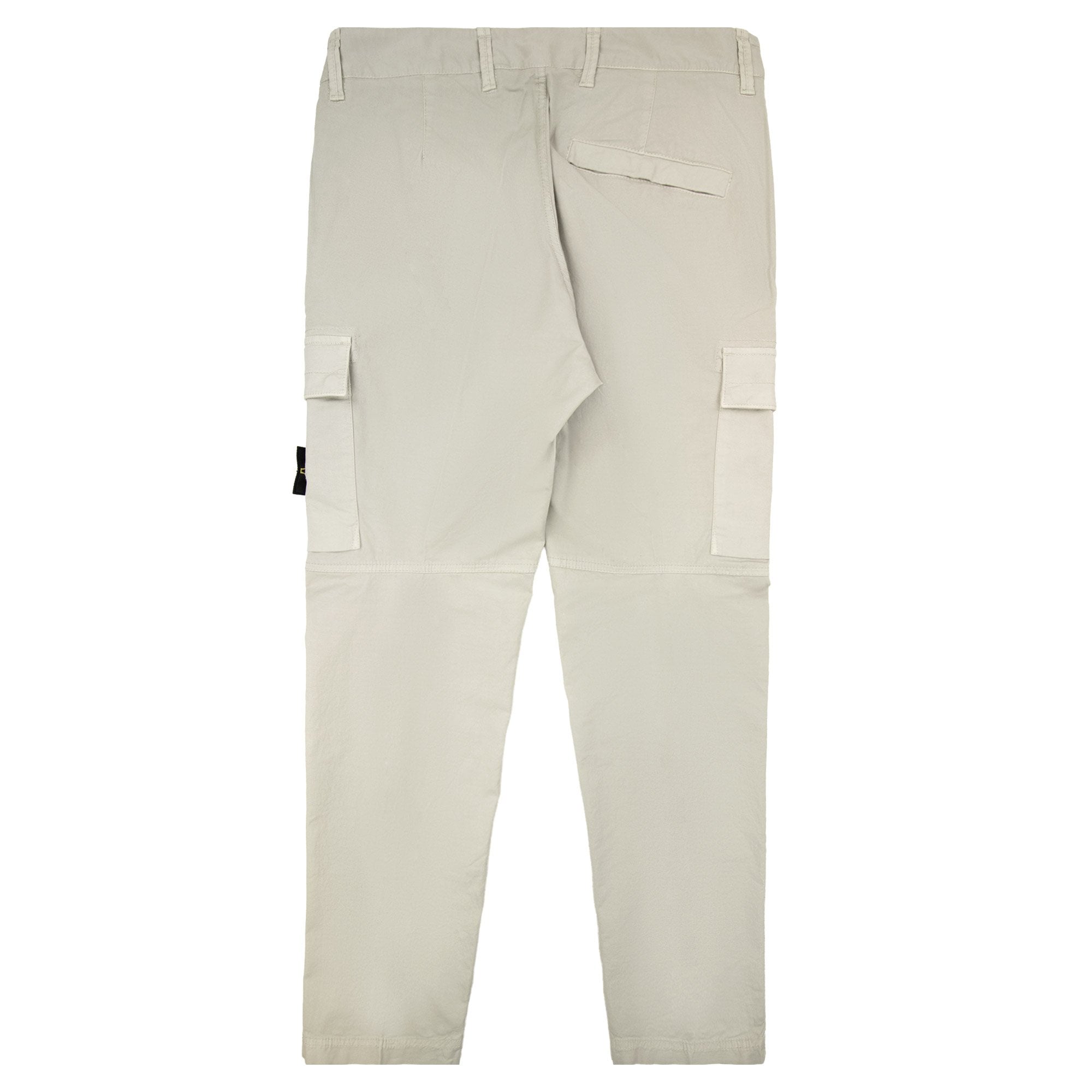 Stone Island 3100032 Stretch Regular Tapered Fit Cargo Trouser Pearl Grey V0061