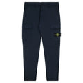 Stone Island 3100032 Stretch Regular Tapered Fit Cargo Trouser Navy V0020