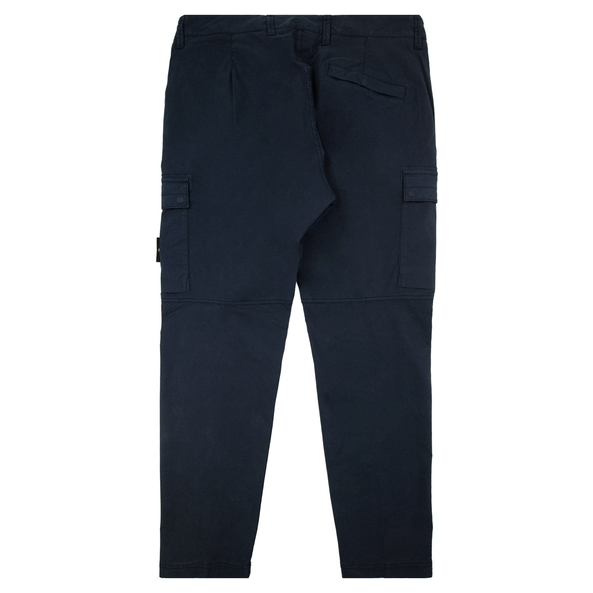 Stone Island 3100032 Stretch Regular Tapered Fit Cargo Trouser Navy V0020