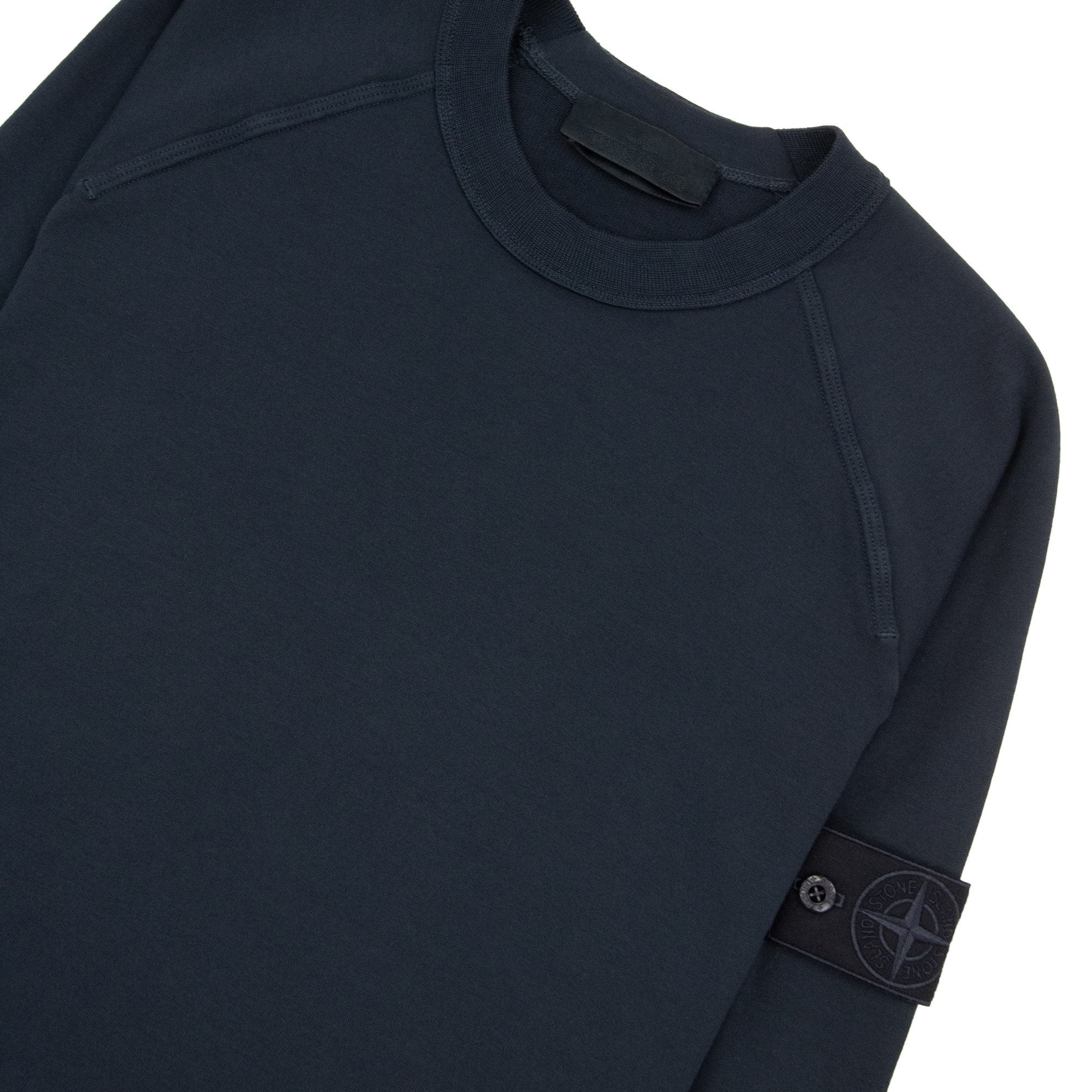 Stone Island 6100064 Ghost Piece Crewneck Sweatshirt Navy V0020