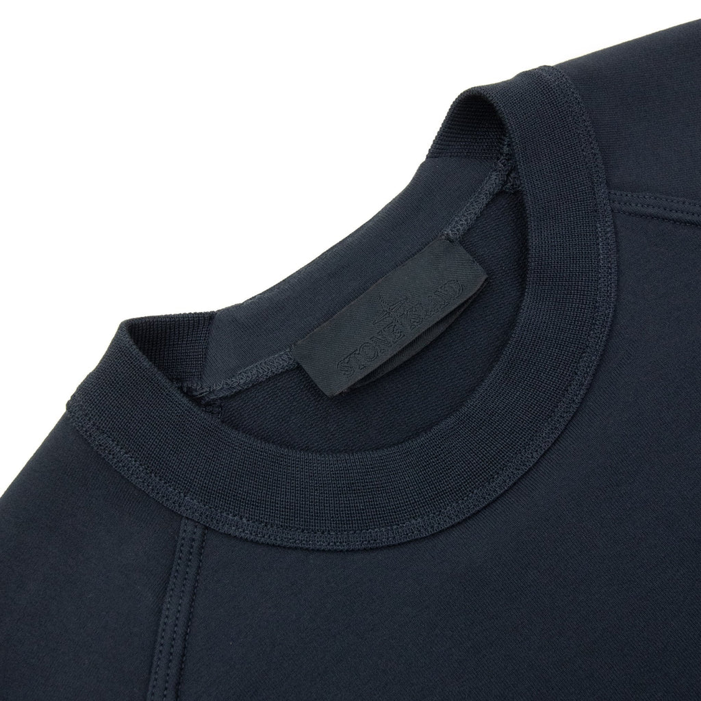 Stone Island 6100064 Ghost Piece Crewneck Sweatshirt Navy V0020