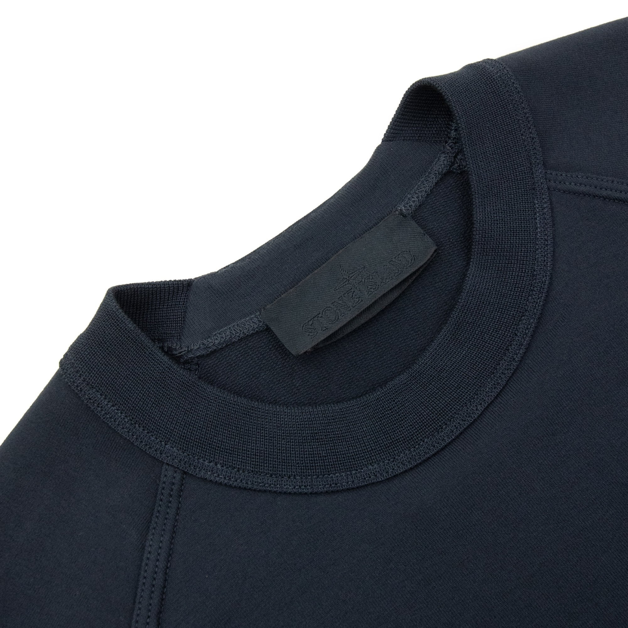 Stone Island 6100064 Ghost Piece Crewneck Sweatshirt Navy V0020