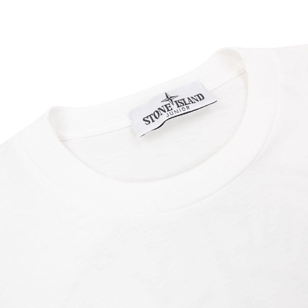 Stone Island 2100009 Scribble Compass T-shirt White V0001