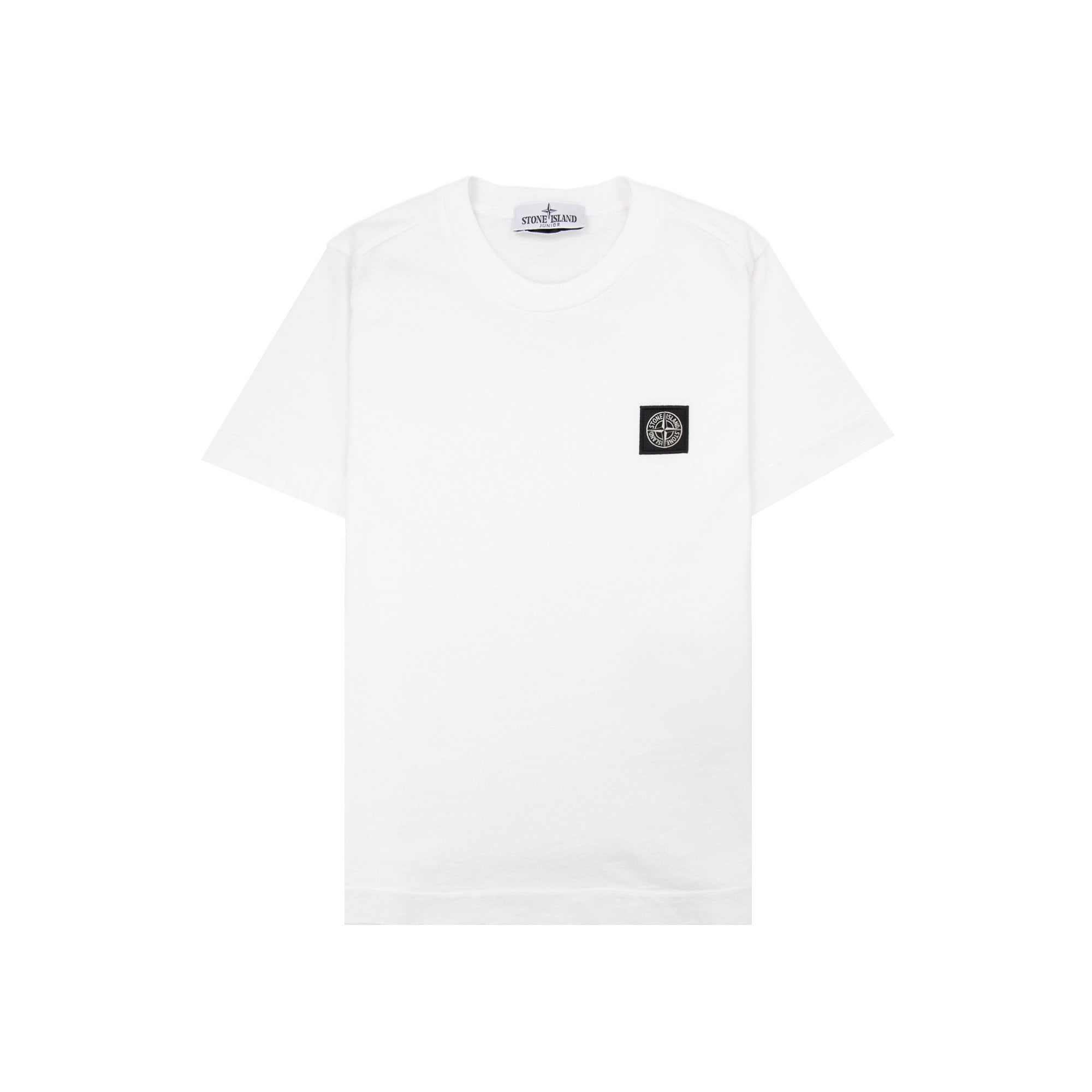 Stone Island Junior Chest Patch T/s White V0001