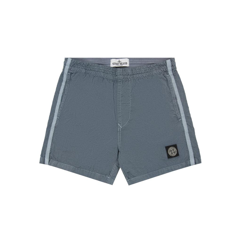 Stone Island Junior B10001 Nylon Metal In Econyle Swim Shorts Petrol V004A