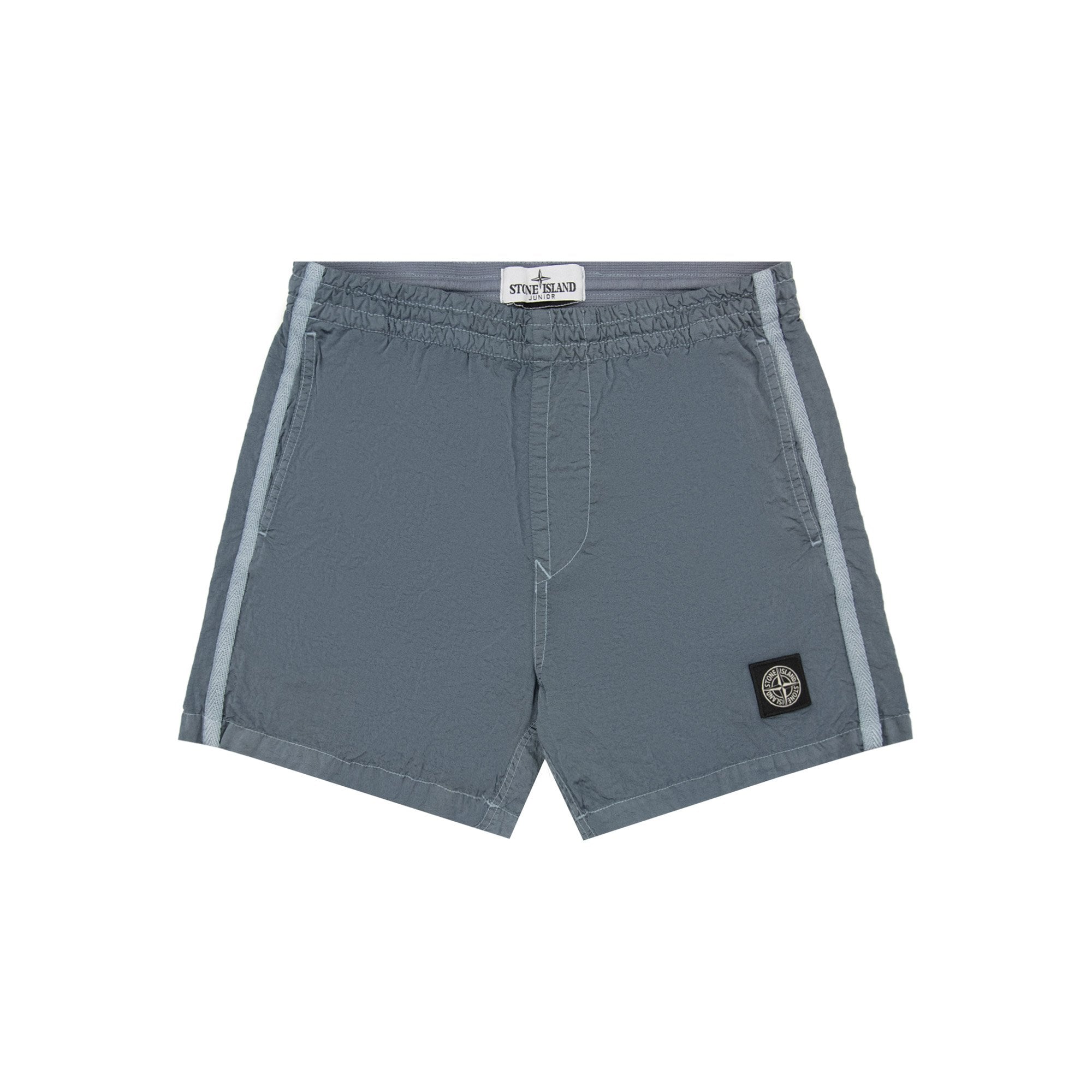 Stone Island Junior B10001 Nylon Metal In Econyle Swim Shorts Petrol V004A