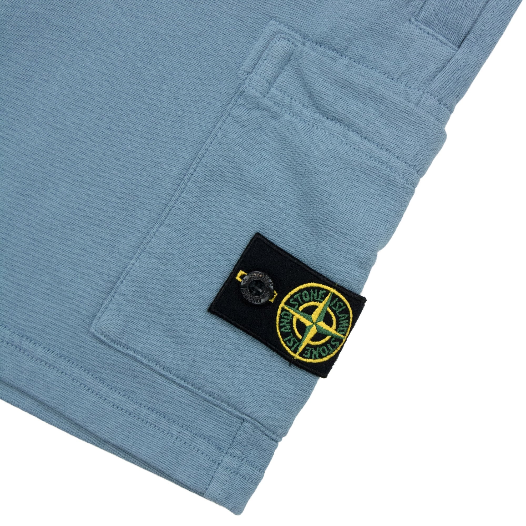 Stone Island Junior S/s Shorts Petrol V004a