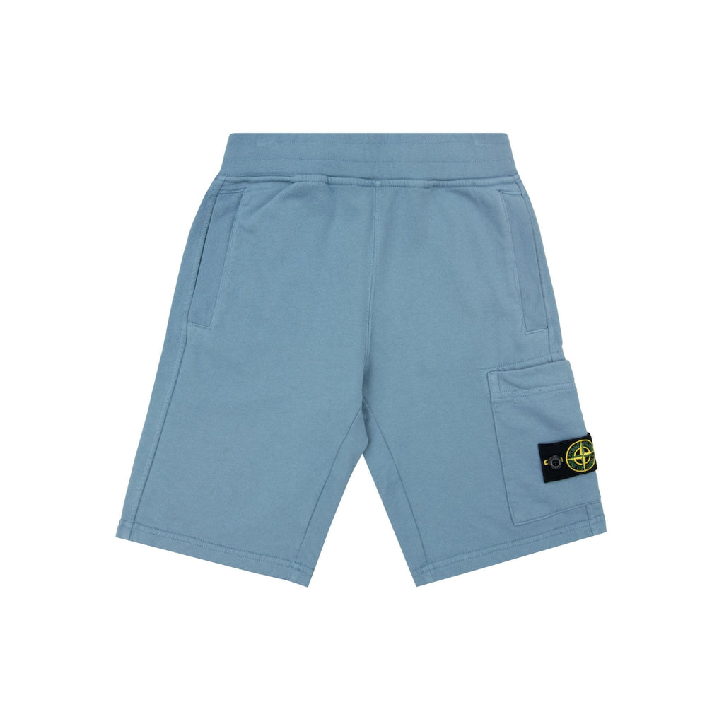 Stone Island Junior S/s Shorts Petrol V004a