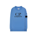 Cp Company Undersixteen Basic Lens Crewneck Sweatshirt Bonnie Blue 833