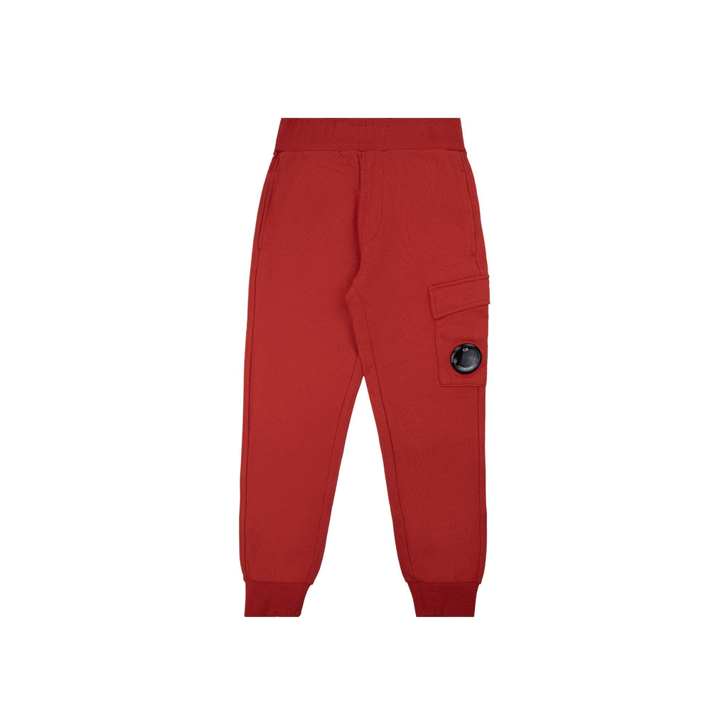 Cp Company Undersixteen Lens Fleece Sweatpants Ketchup Red 560